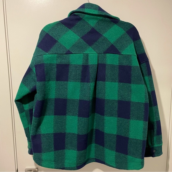 NWT Zara plaid shacket - Picture 5 of 5